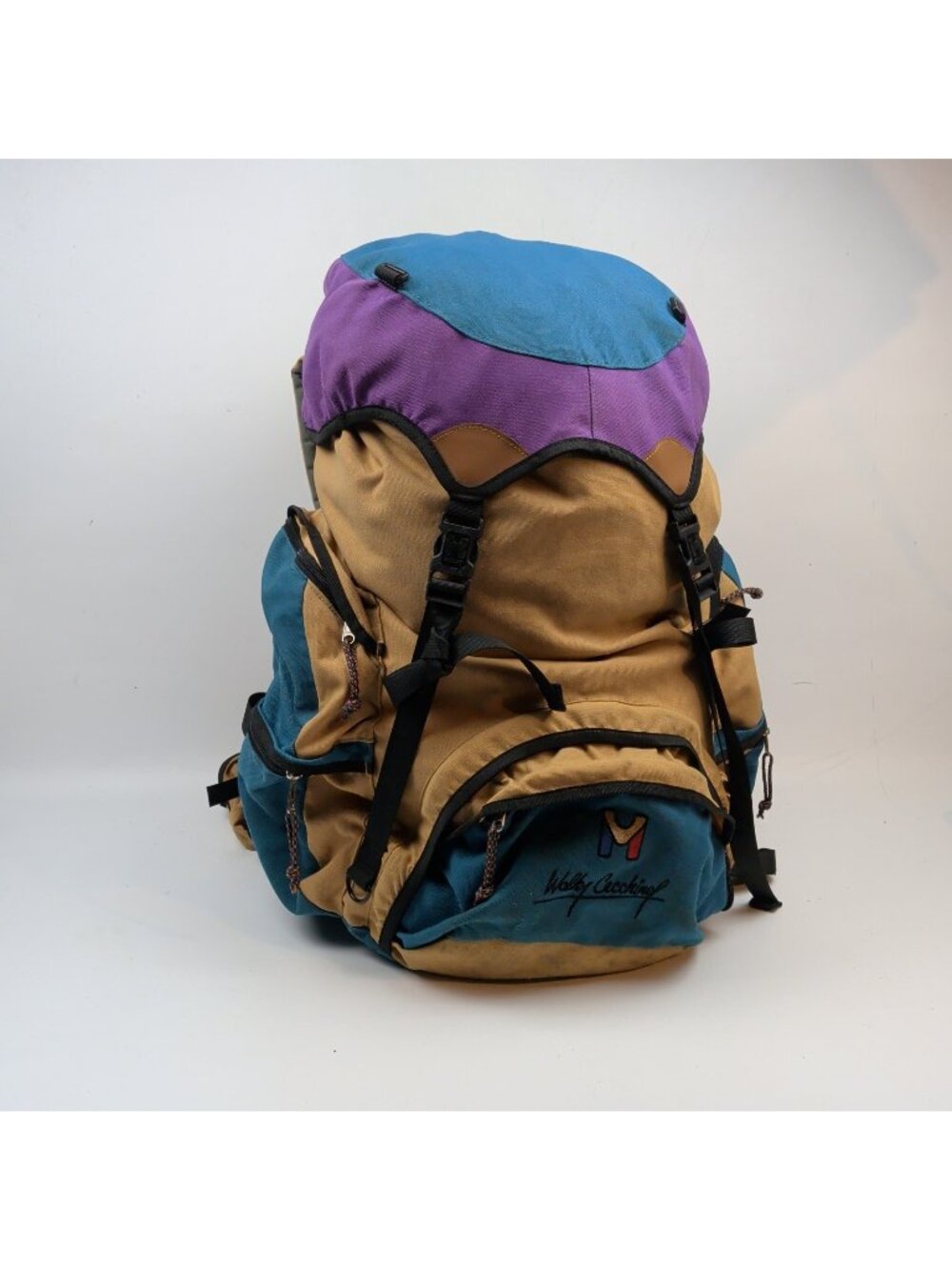 Vintage Millet Backpack Walter Cecchinel Canvas Gorpcore Trekking Hike Climb